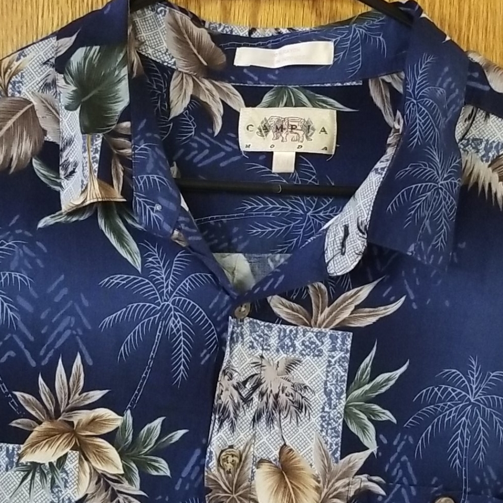 Campia Moda Hawaiian XXL short sleeve button up